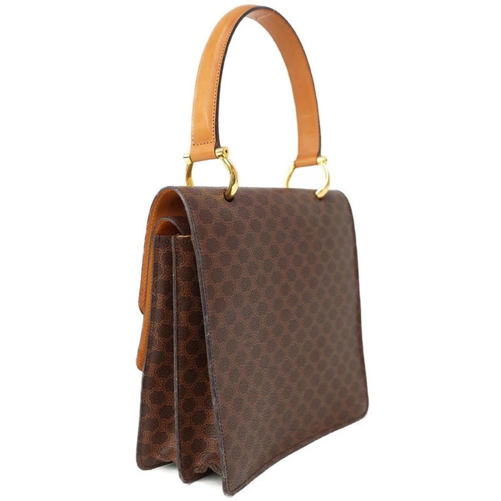 CELINE Macadam canvas handbag brown canvas triomphe - Picture 2 of 9